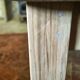 Raw solid oak and chestnut farmhouse table 244cm