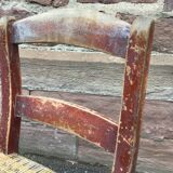 Set de 2 chaises bistrot restaurant taverne brasserie 1930 Alsace Tigre Bock Strasbourg