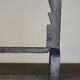 Brutalist fireplace grilles, 1930s, set of 2