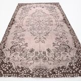 6x9 Classic Floral Persian Vintage Rug, 199x267Cm SK 2713