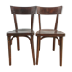 2 bistro chairs stamped Baumann