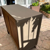 Wooden art deco chest of drawers