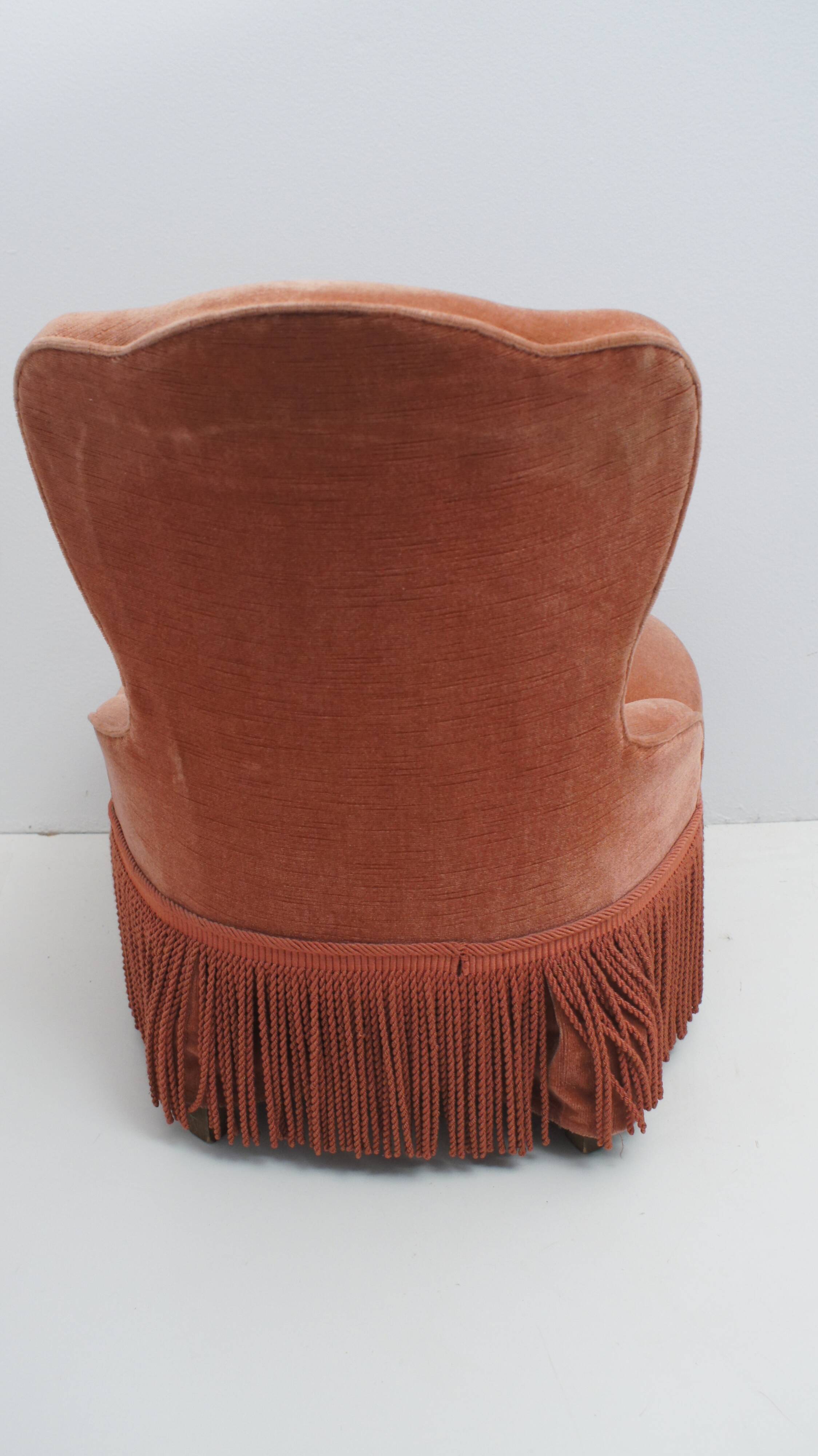 Fauteuil crapaud vintage