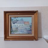 Peinture à l huile Wierre effroy