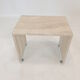 Set of 3 Italian Travertine Nesting Tables, 1980s