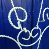 Forged iron wall wardrobe