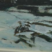 Gunnar Herman Berglund (1906-1992), Swedish Modern Painting, 1960s, Oil on Canvas