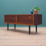 Rosewood chest of drawers, Danish design, 1960s, manufacturer: Hundevad & Co