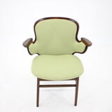 Hans Olsen beech shell chair for Bramin Mobler, Denmark, 1950