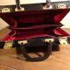 Black leather case