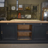 Low cabinet with sliding doors in fir 1930