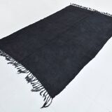 Vintage Dark Blue Turkish kilim Rug, 171x264Cm