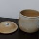 Soup tureen, glazed earthenware pot.