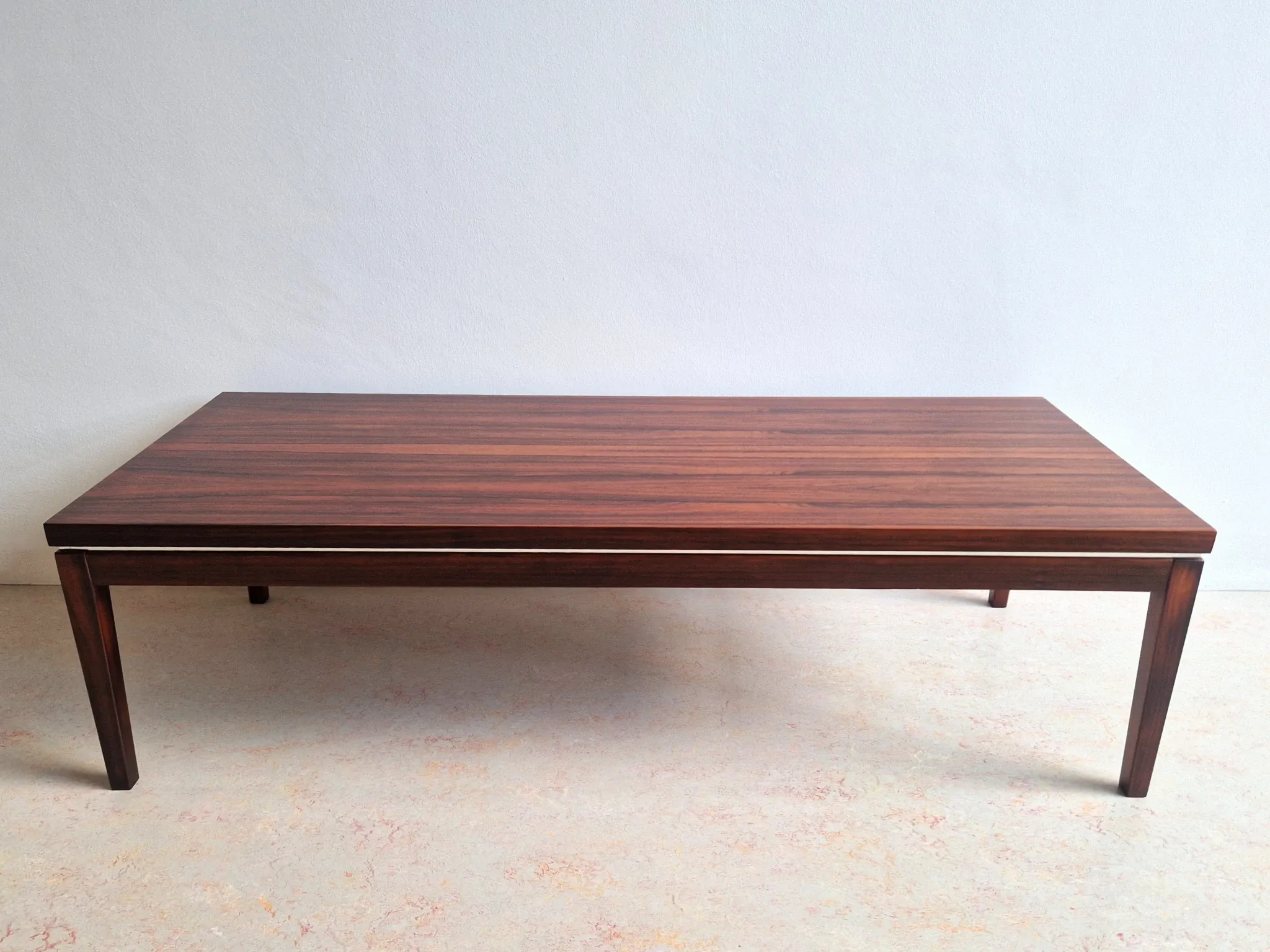 XKR rosewood coffee table by Marten Franckena for Fristho, Netherlands 60's