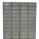 Set of 4 industrial column workshop furniture with Roneo flaps