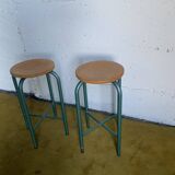 Pair of school stools