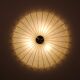 Sculptural cocoon light – mid-century Goldkant wall & ceiling lamp by Friedel Wauer