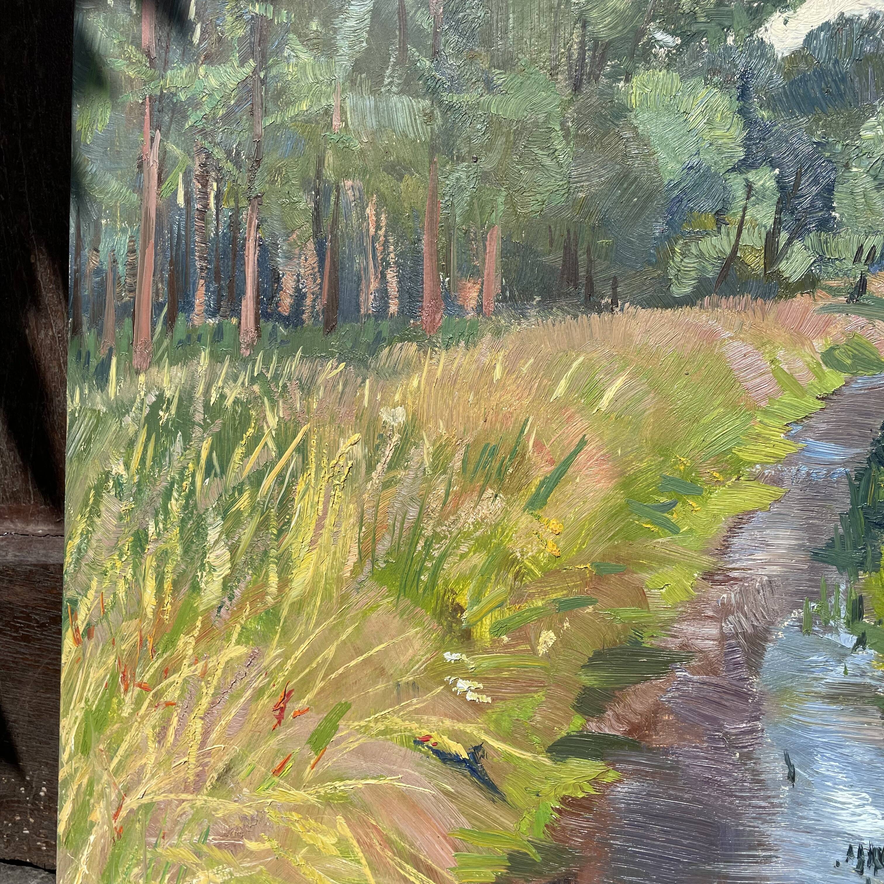 Landscape painting by Tony Reniers