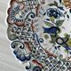 Openwork earthenware plate from Rouen
