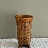 Bamboo vase for dried flowers