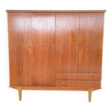 Armoire scandinave vintage en teck