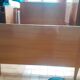 Lit vintage en bois 120 cm – années 50/60 – esprit moderniste