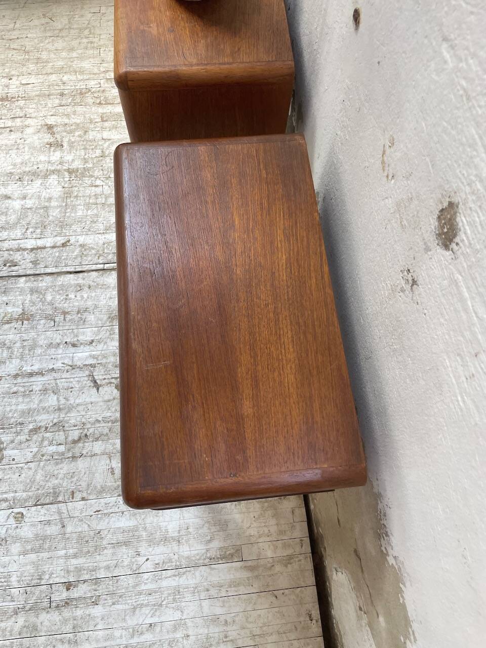 Paire de chevet scandinave en teck