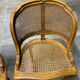 Louis 15 style cane armchair