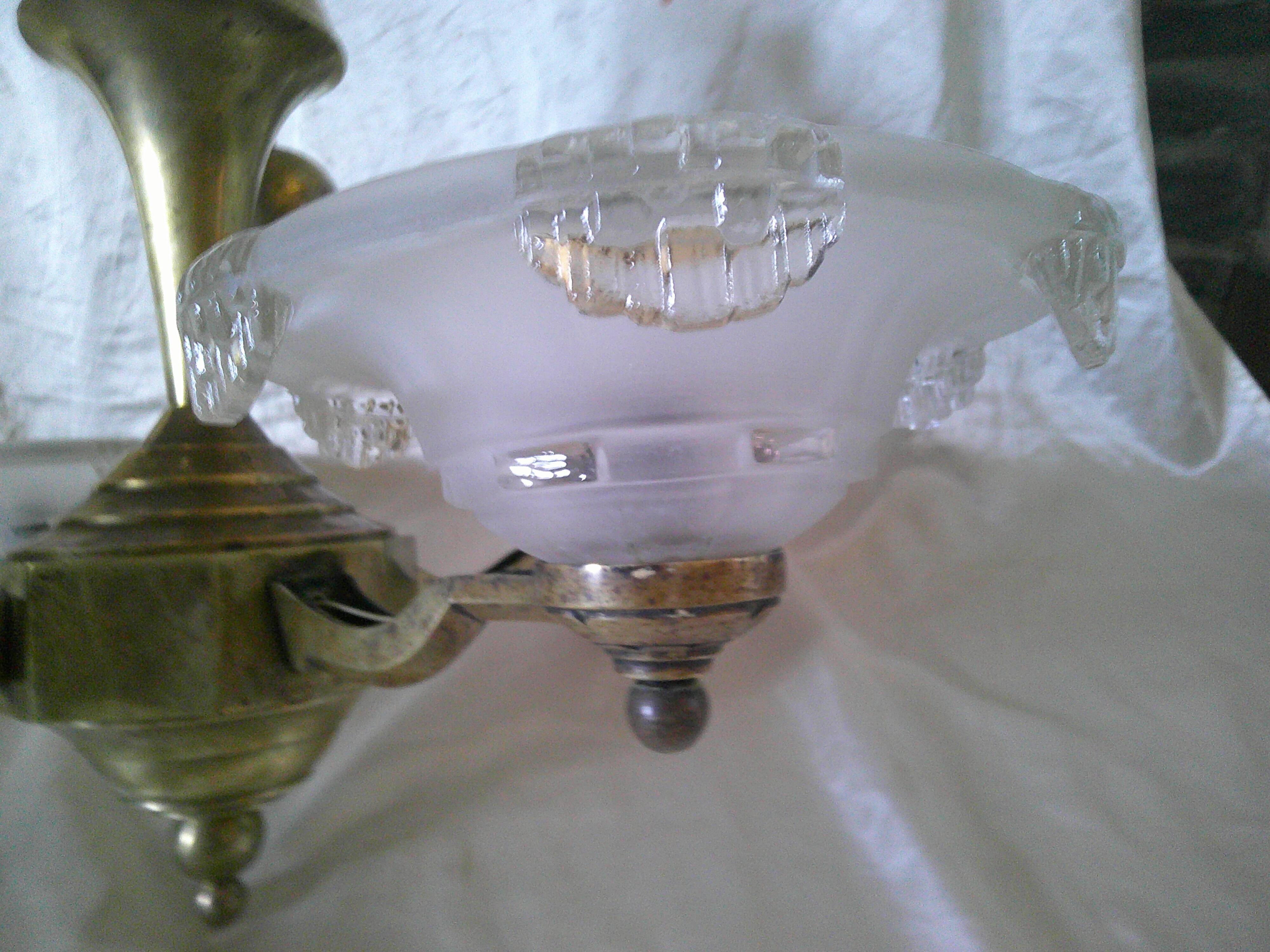 Art Deco chandelier from the 40s