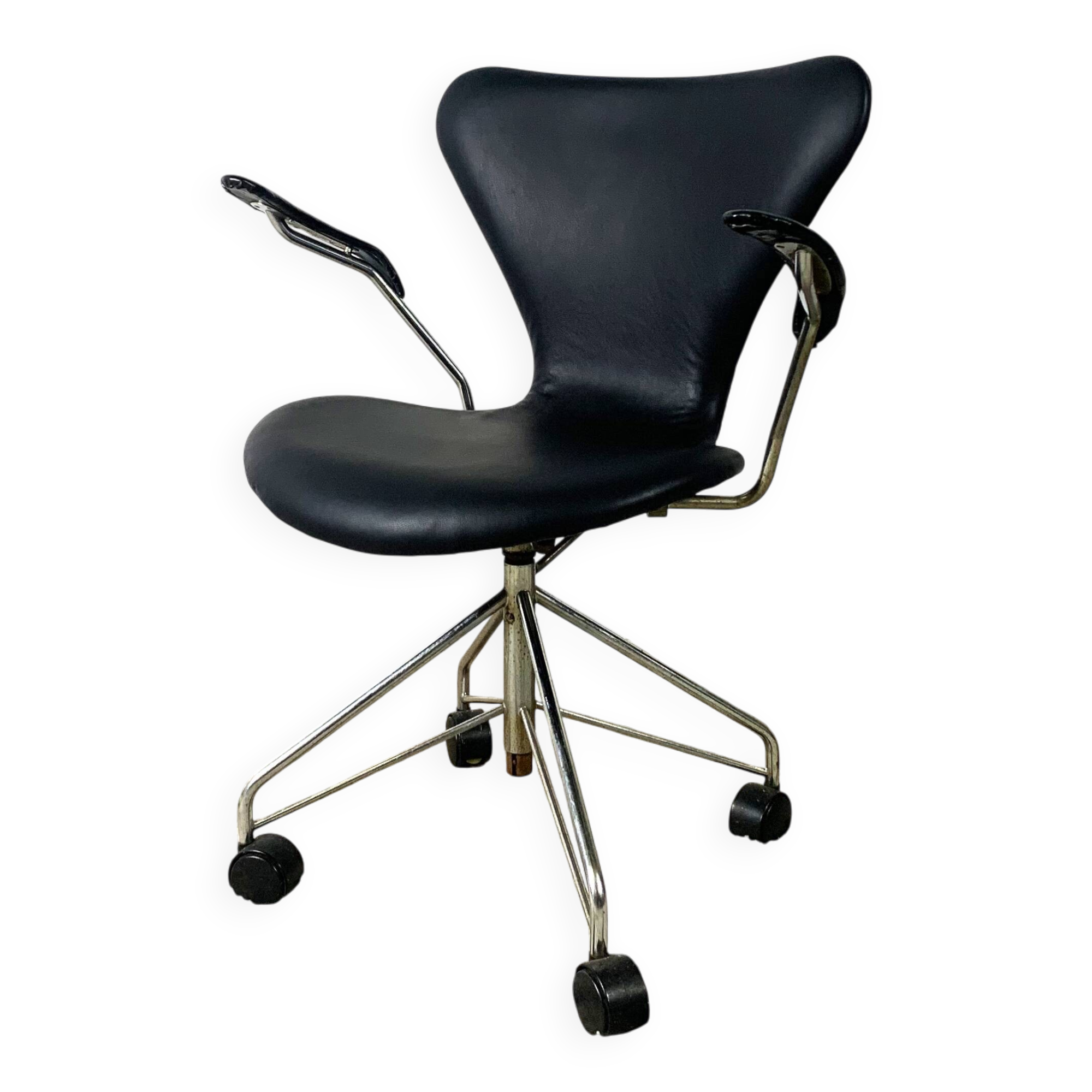 Seven Office Chair by Arne Jacobsen for Fritz Hansen, Denmark, 1960s