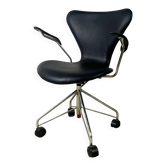 Chaise de bureau Seven par Arne Jacobsen pour Fritz Hansen, Danemark, années 1960