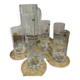 Octime set from Luminarc 7 pieces, a pitcher and 6 glasses.