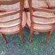 Chaises cannées