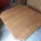Renovated Art Deco table with 3 extensions.
