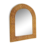 Rattan mirror 52 x 40 cm