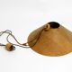 1970s cork ceiling lamp by M-Design | by Willhelm Zanoth and Ingo Maurer