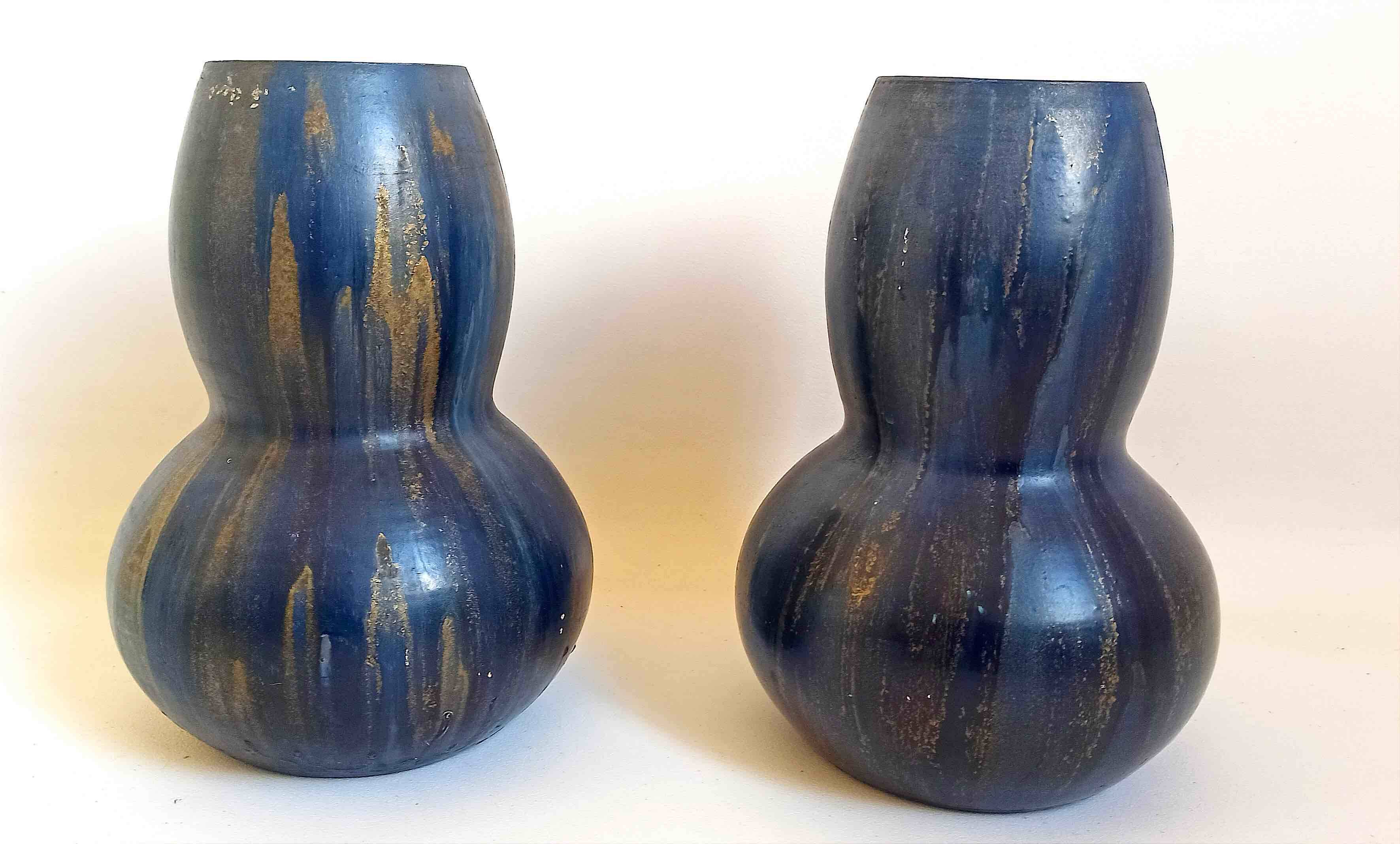 Pair of vintage vases Height 28 cm