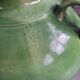 Green glazed terracotta jar