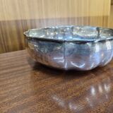Vintage silver plated bowl / fruit bowl by job art, 1990s.