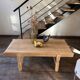 Wooden coffee table