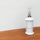 Lampe de table Apoteker en verre danoise vintage par Sidse Werner pour Holmegaard
