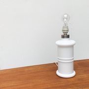 Lampe de table Apoteker en verre danoise vintage par Sidse Werner pour Holmegaard