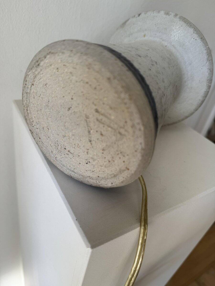 Danish ceramic lamp by Carl Cunningham-Cole for Kähler & Le Klint, 1960s