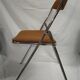 Chaise pliante Souvignet vintage