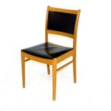 Oak and leather chair, Sweden, 1960