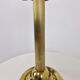 Lampe de table en laiton sculptural italien rare, années 1970 | Design Hollywood Regency