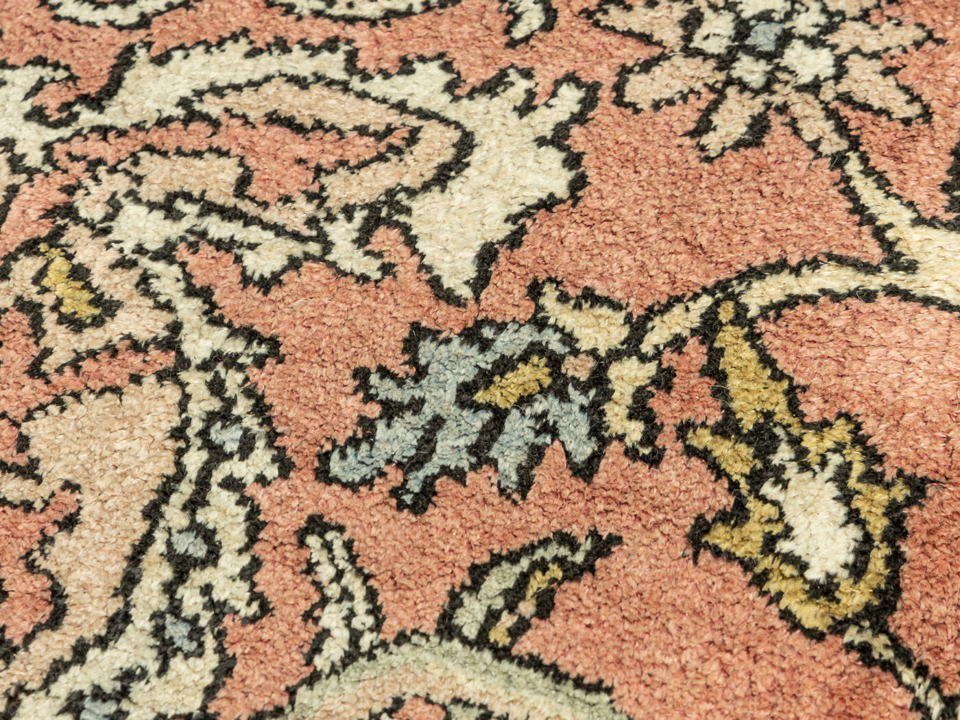 1960s cashmere carpet, 95 x 170