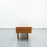 Low row, walnut wood, restored, 270cm