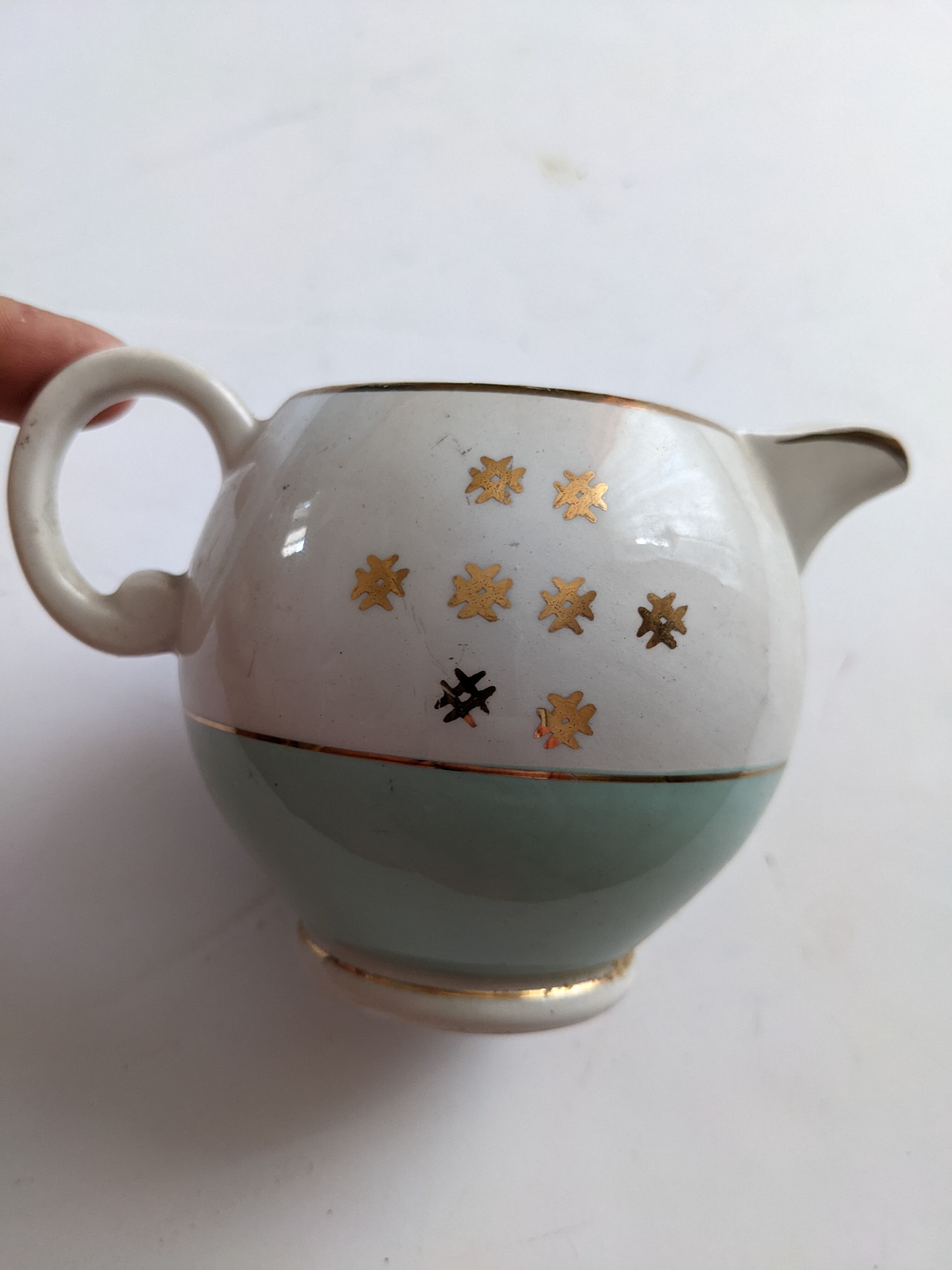 Cream pot with vintage coulis sauce Lunéville