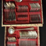 74 Piece Silver Plated Louis XV Style Cutlery Set